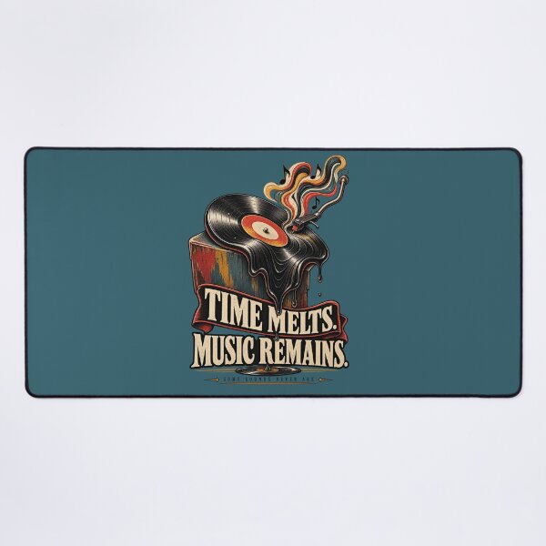Item preview, Time Melts Music Remains Vinyl Record designed and sold by Artnankin.