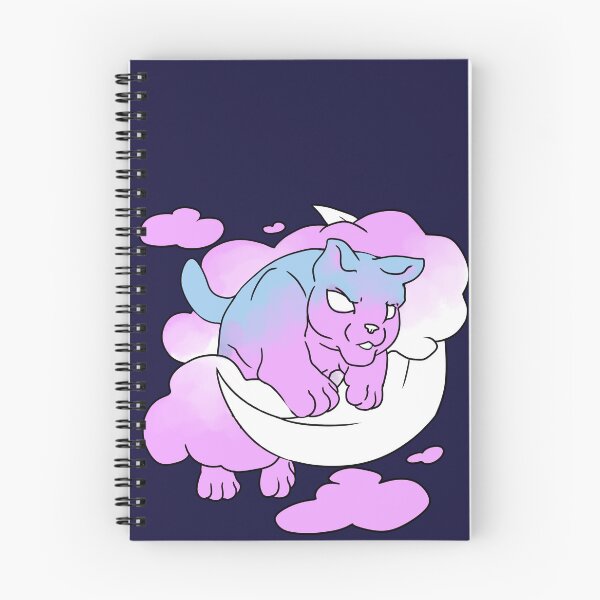 Item preview, Moon Cat - Bigender Discreet Pride designed and sold by AstralRavens.