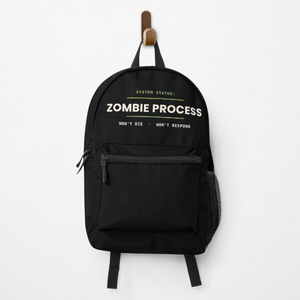 Item preview, Zombie Process Won't Die T-Shirt - Funny Sysadmin IT Halloween Tee dark designed and sold by abdoali102.