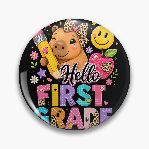 Item preview, Hello First Grade designed and sold by Glitch-Critters.