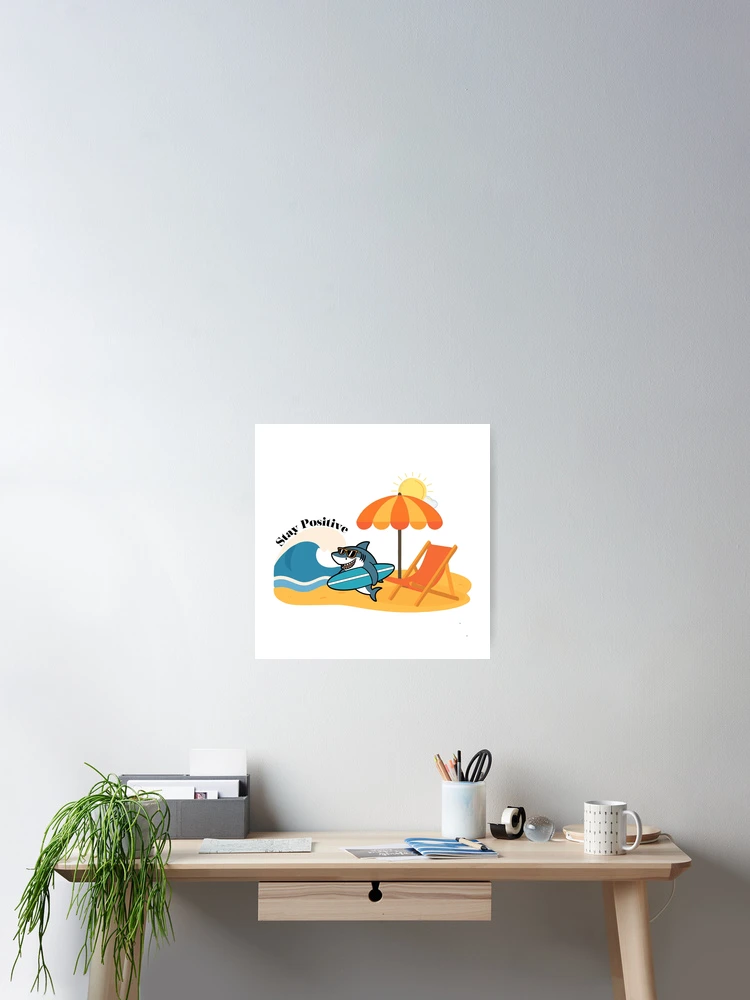 Thumbnail 2 of 3, Poster, Stay Positive designed and sold by Rafi-Gallery.