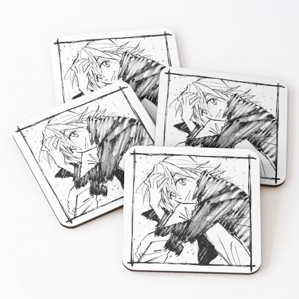 Item preview, Haruko Haruhara Monochrome Illustration designed and sold by Fire TheMann.
