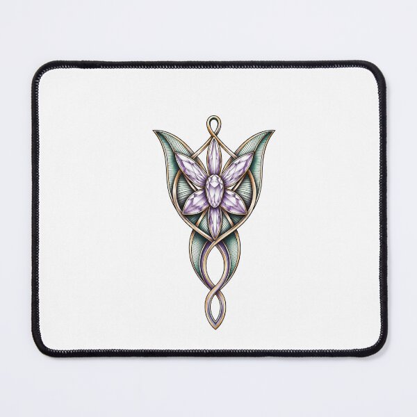 Item preview, Evenstar, Starlight, Necklace, Minimal Drawing, LOTR Movie, Arwen. designed and sold by tahanyyassin0.