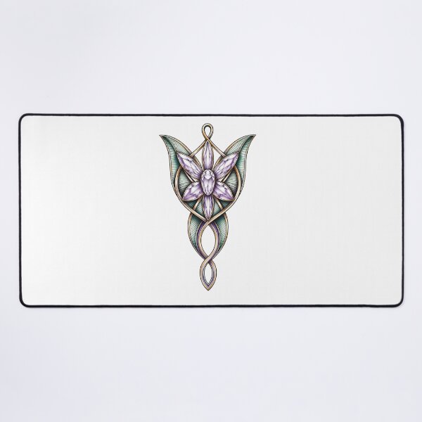 Item preview, Evenstar, Starlight, Necklace, Minimal Drawing, LOTR Movie, Arwen. designed and sold by tahanyyassin0.