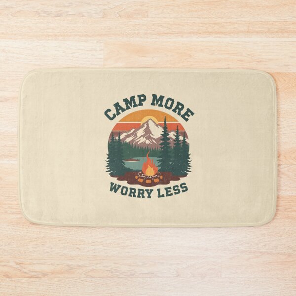 Item preview, Camp More Worry Less Vintage Camping designed and sold by Pransis_Diginer_26.