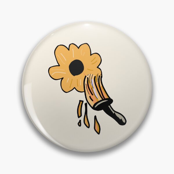 Item preview, Sunflowers in neon orange designed and sold by vibeno1.