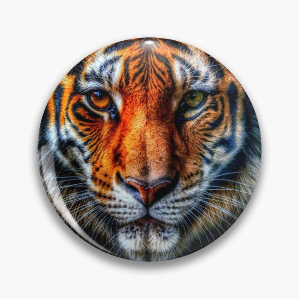 Artikelvorschau, Eindrucksvolles Tigerporträt entworfen und verkauft von The Empire Of Digital Art..