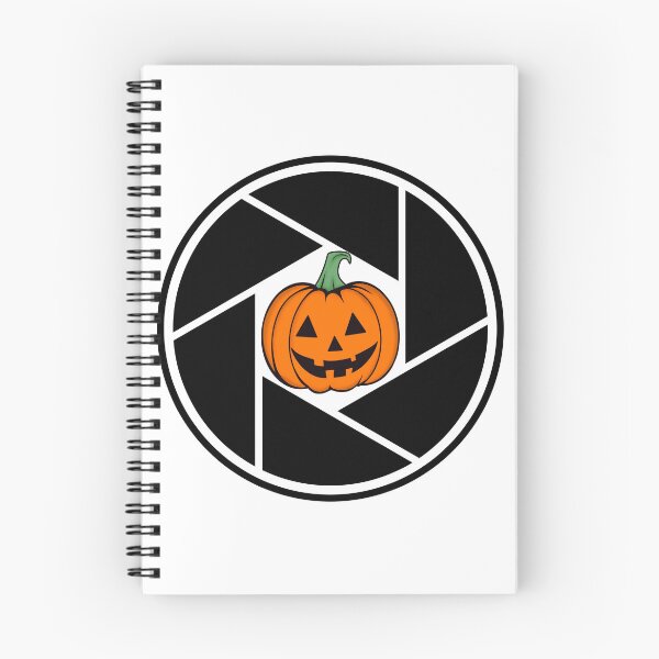Item preview, Black Orange Camera Pumpkin Halloween Design designed and sold by BigDigital.
