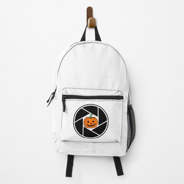 Item preview, Black Orange Camera Pumpkin Halloween Design designed and sold by BigDigital.