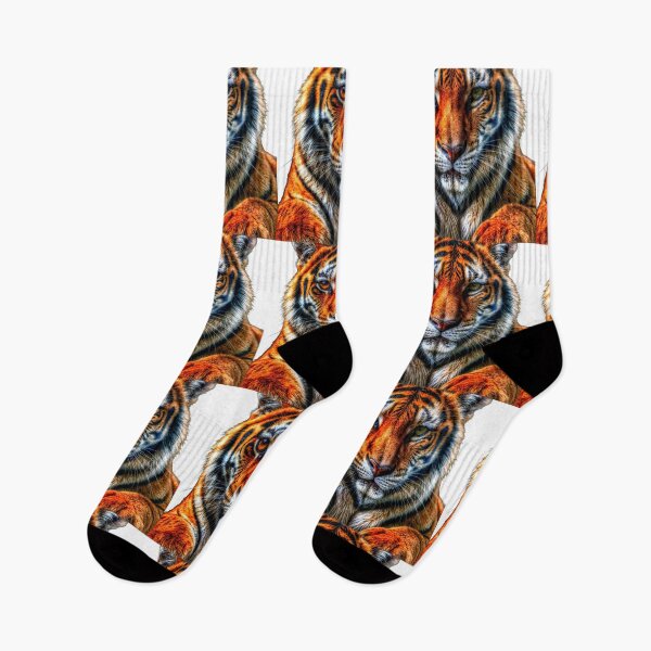 Item preview, Striking tiger portrait designed and sold by The Empire Of Digital Art..