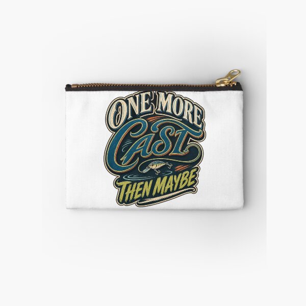 Item preview, One More Cast Funny Fishing Quote designed and sold by FZ Studio .