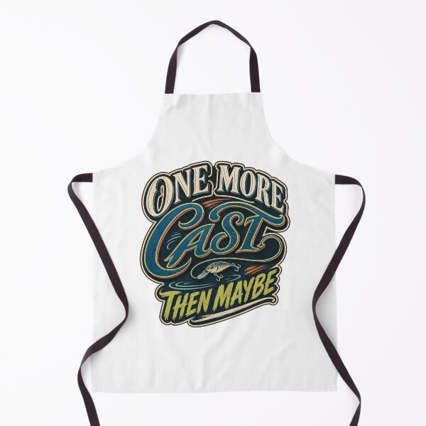 Item preview, One More Cast Funny Fishing Quote designed and sold by FZ Studio .