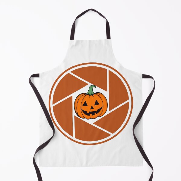 Item preview, Brown Orange Camera Pumpkin Halloween Design designed and sold by BigDigital.