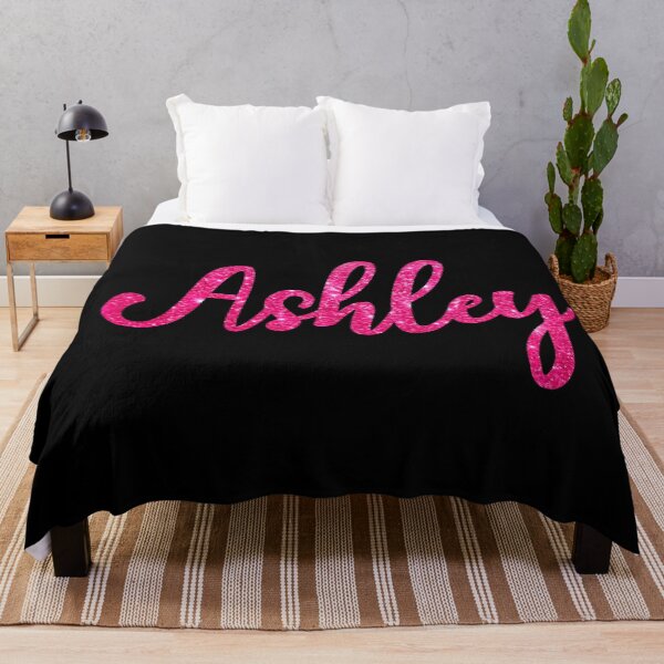 Item preview, Ashley Hot Pink Sparkly Personalised Name Design designed and sold by CamilasPrints.