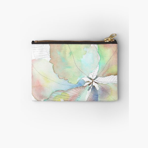 Item preview, Mint Blush Botanical Leaves: Pastel Watercolour Line Art designed and sold by ArithraStudio.