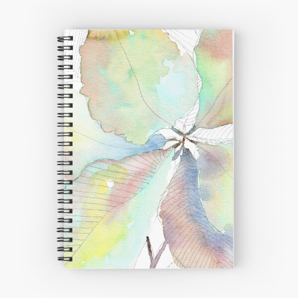 Item preview, Mint Blush Botanical Leaves: Pastel Watercolour Line Art designed and sold by ArithraStudio.