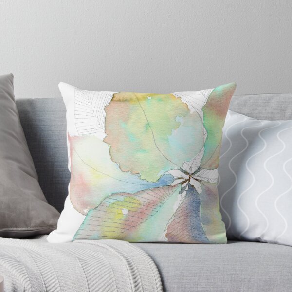Item preview, Mint Blush Botanical Leaves: Pastel Watercolour Line Art designed and sold by ArithraStudio.