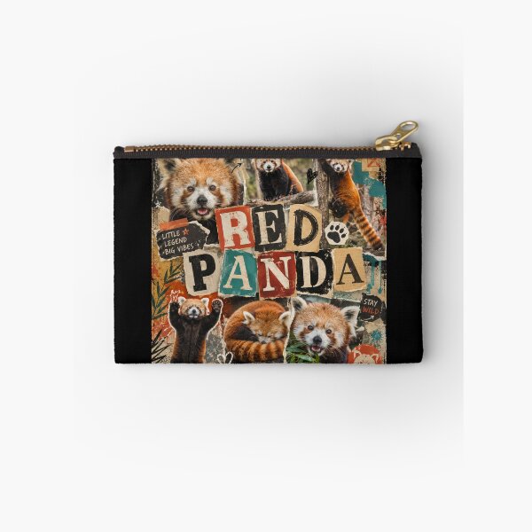Item preview, Wild Red Panda Scrapbook Collage designed and sold by creativebymateo.