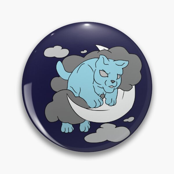 Item preview, Moon Cat - Demi Boy Discreet Pride designed and sold by AstralRavens.