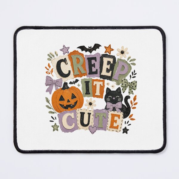 Item preview, Creep It Cute Adorable Halloween Ghost Art designed and sold by CleanDecor.
