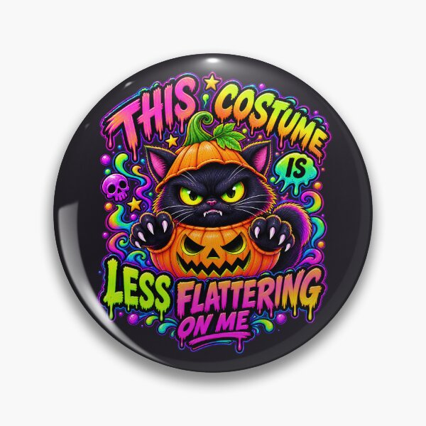 Item preview, Funny Black Cat Halloween Pumpkin Costume designed and sold by OMdesign10.
