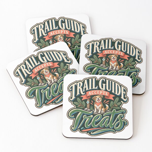 Item preview, Trail Guide Accepts Treats Dog designed and sold by FZ Studio .