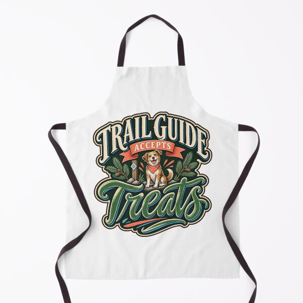 Item preview, Trail Guide Accepts Treats Dog designed and sold by FZ Designs.