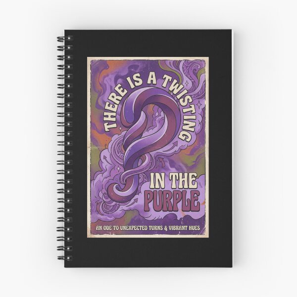 Item preview, Twisting in Purple designed and sold by prashant art factory ✅️.
