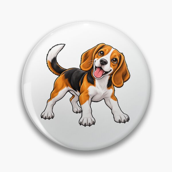 Item preview, Happy Cartoon Beagle designed and sold by Oddity Anvil.