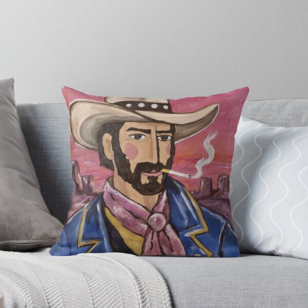Artikelvorschau, Smoking Cowboy at Sunset (Smooth) entworfen und verkauft von VincentMichaelDesigns.