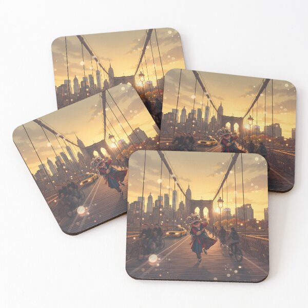 Item preview, Urban Lion in NY: Korean Mask Dance on Brooklyn Bridge designed and sold by SOOstudio73.