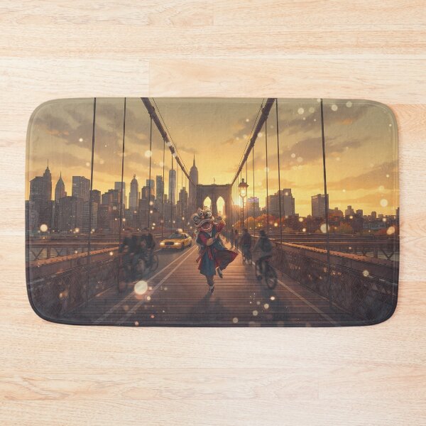Item preview, Urban Lion in NY: Korean Mask Dance on Brooklyn Bridge designed and sold by SOOstudio73.