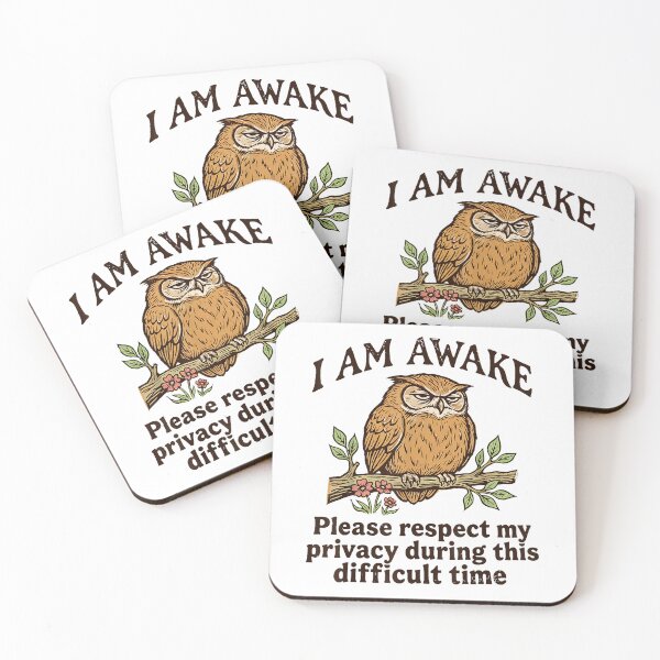 Item preview, I Am Awake Please Respect My Privacy designed and sold by moabeArtistic.