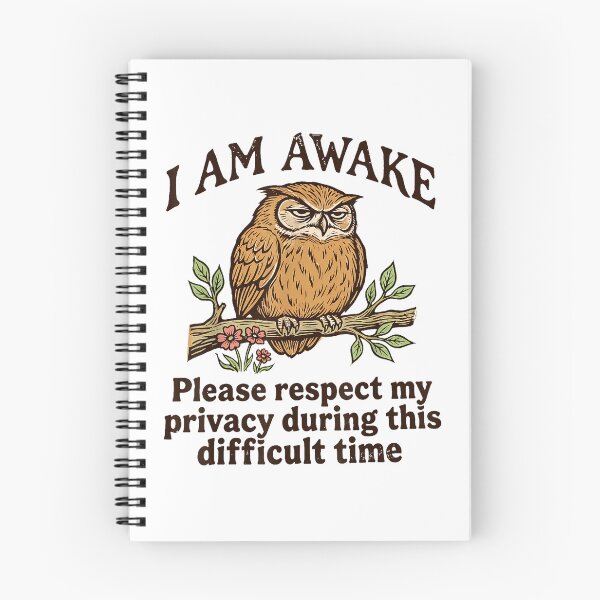 Item preview, I Am Awake Please Respect My Privacy designed and sold by moabeArtistic.