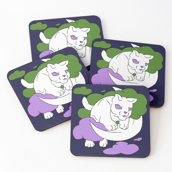 Item preview, Moon Cat - Genderqueer Discreet Pride designed and sold by AstralRavens.