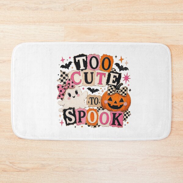 Item preview, Too Cute to Spook Patchwork Halloween Ghosts designed and sold by CleanDecor.