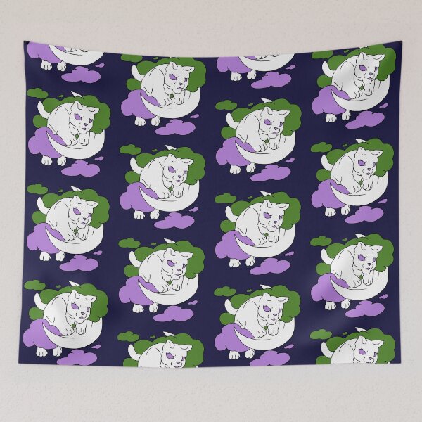 Item preview, Moon Cat - Genderqueer Discreet Pride designed and sold by AstralRavens.
