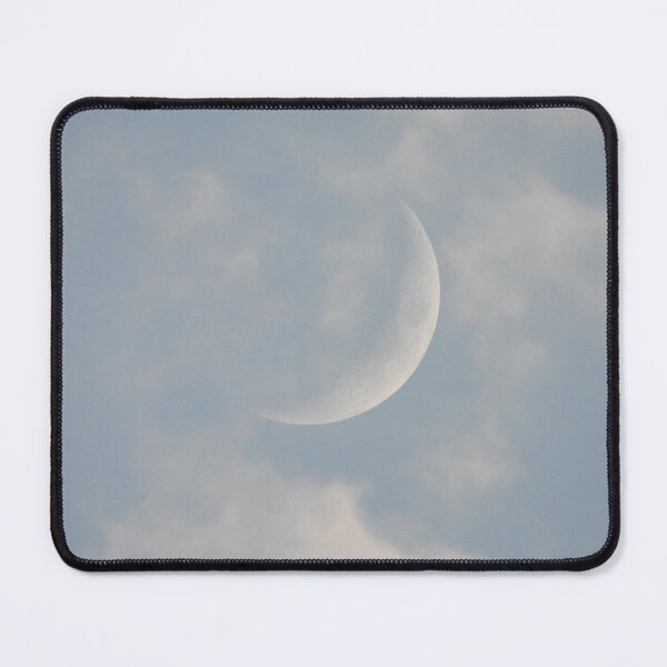 Item preview, Crescent Moon Hidden in Daytime Clouds designed and sold by nietylkoszulki.