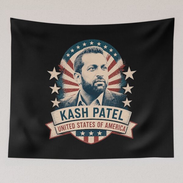 Item preview, Kash Patel Vintage American Politician designed and sold by Janiah216.