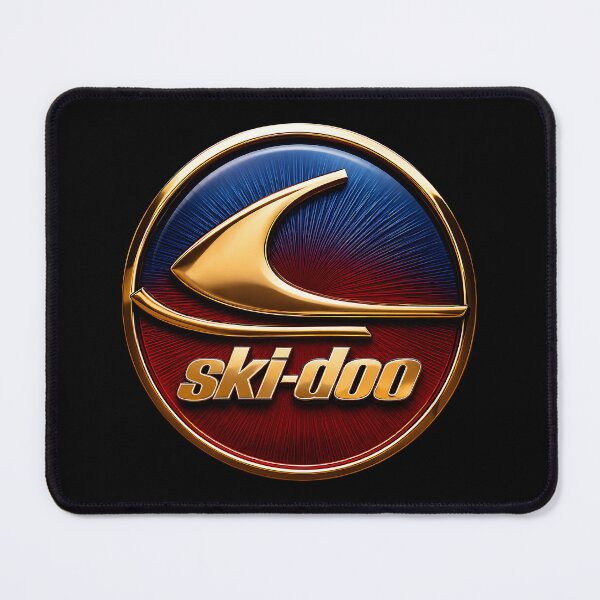 Item preview, Vintage Ski-Doo Gold Emblem Snowmobile Graphic designed and sold by jundobays.