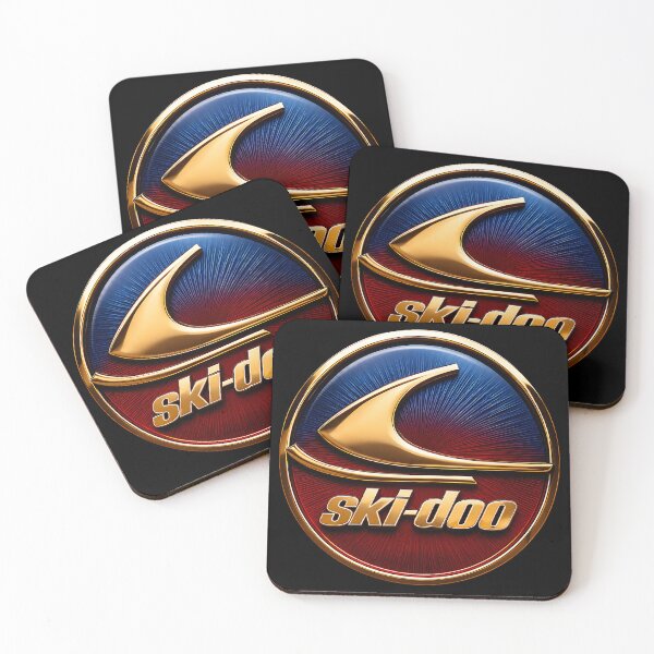 Item preview, Vintage Ski-Doo Gold Emblem Snowmobile Graphic designed and sold by jundobays.