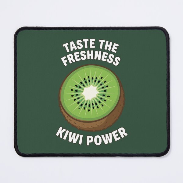 Item preview, Taste The Freshness Kiwi Power Fruit Illustration designed and sold by MyHappyArtShop.