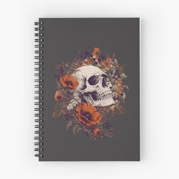 Item preview, FLOWER SKULL designed and sold by BKDIGITALSHOP.