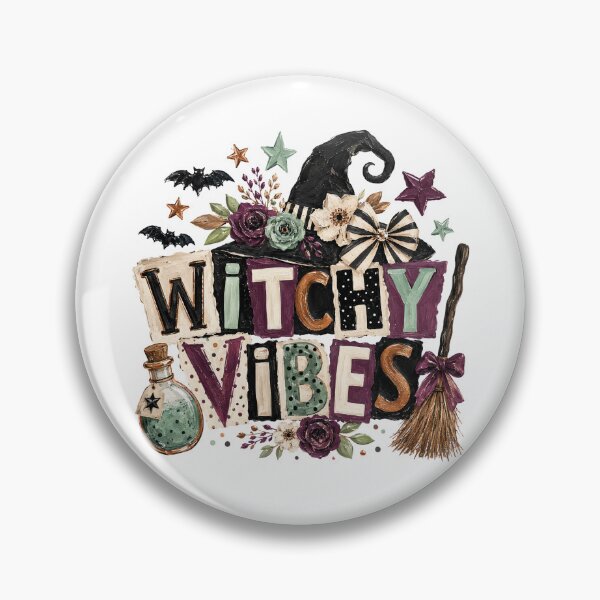 Item preview, Witchy Vibes Cute Patchwork Halloween Magic designed and sold by CleanDecor.