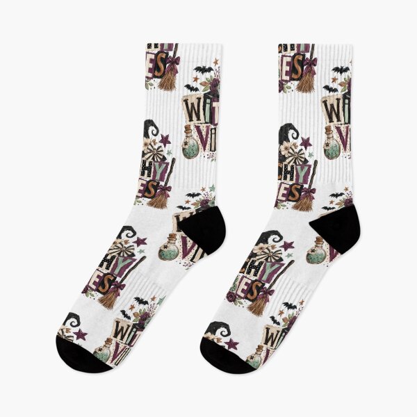Item preview, Witchy Vibes Cute Patchwork Halloween Magic designed and sold by CleanDecor.