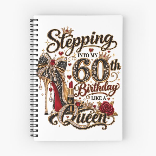Item preview, 60th Birthday Queen – Stepping Into My 60th Birthday Like a Queen designed and sold by DijaMar.