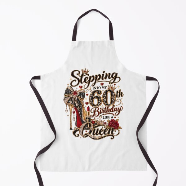 Item preview, 60th Birthday Queen – Stepping Into My 60th Birthday Like a Queen designed and sold by DijaMar.