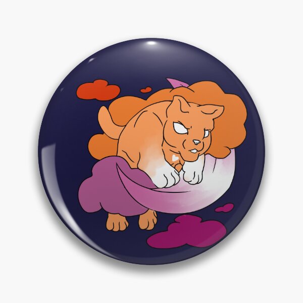 Item preview, Moon Cat - Lesbian Discreet Pride designed and sold by AstralRavens.