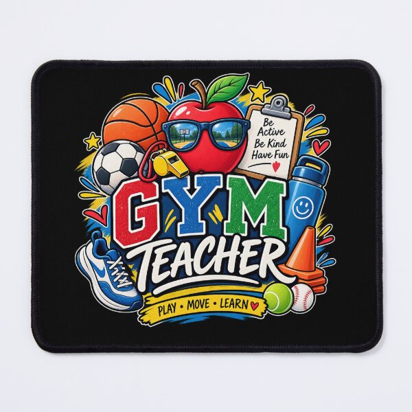 Item preview, Gym Teacher Gift Back To School PE Class Style designed and sold by Corvoria.