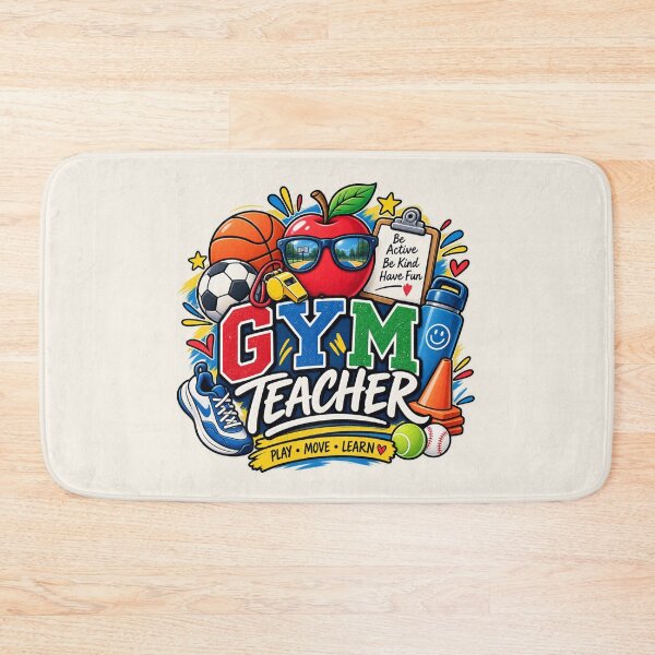 Item preview, Gym Teacher Gift Back To School PE Class Style designed and sold by Corvoria.
